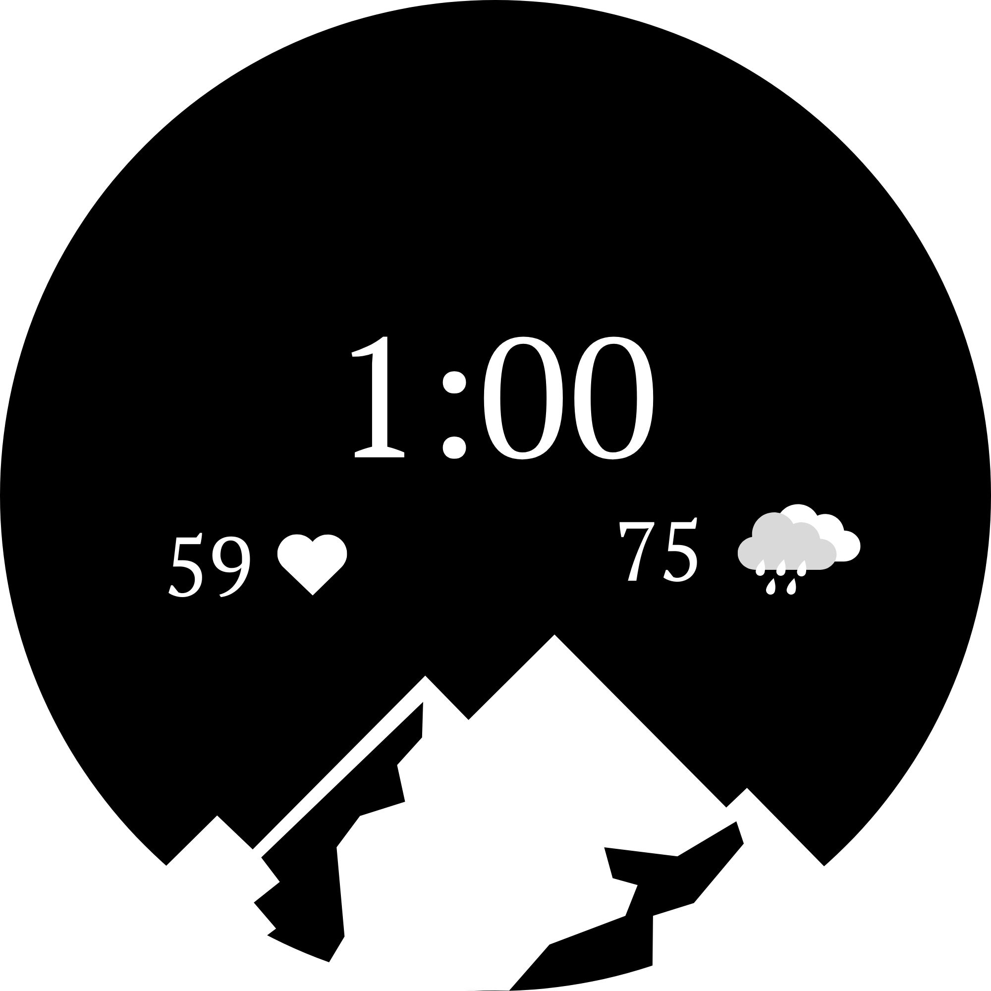 Core Watch 1 watch face